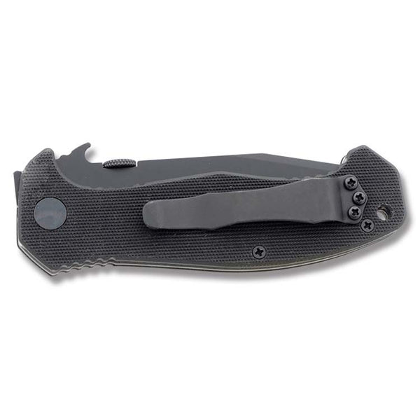 Emerson Mini CQC-15 SF Satin Folding Knife W/ Wave Feature