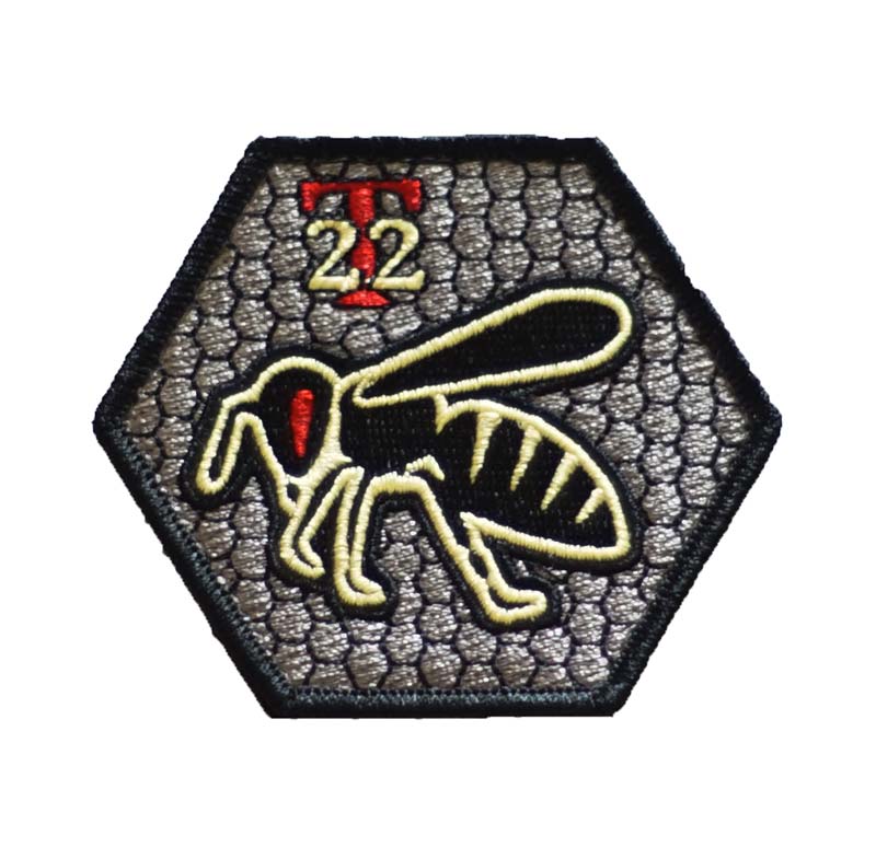 "Titanium Bee" Nylon Morale Patch